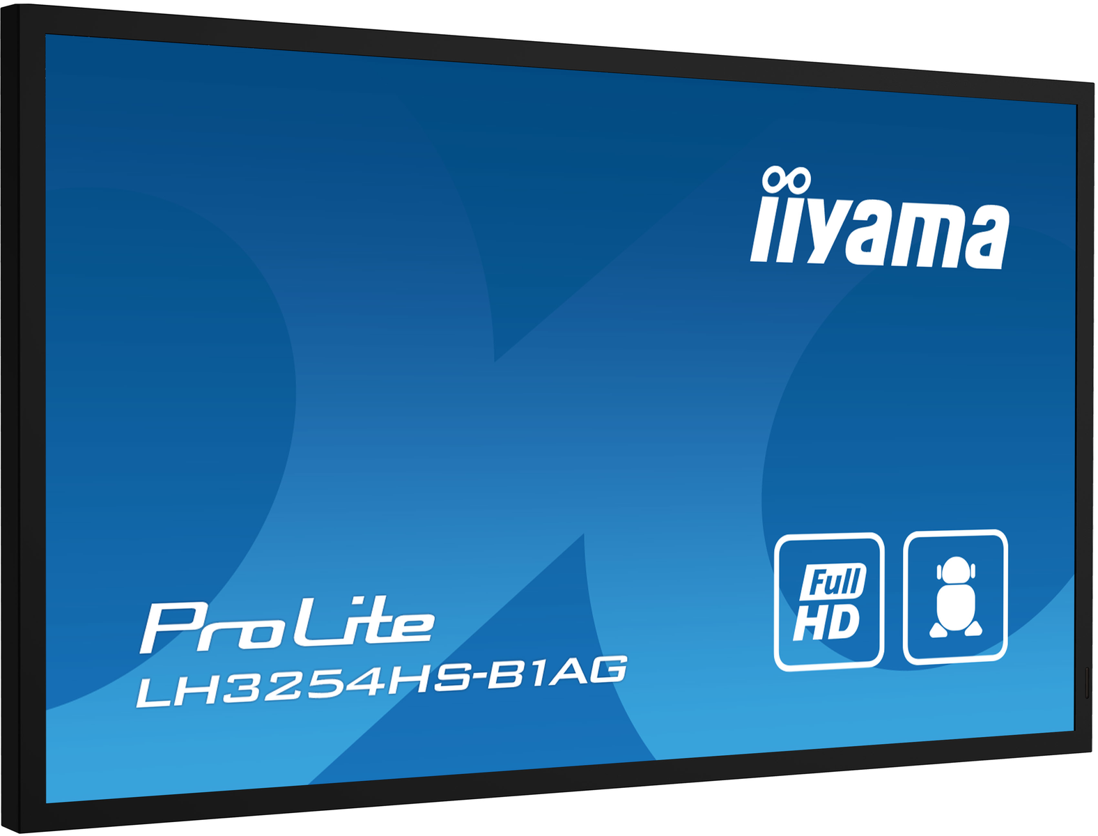 Monitor - IIYAMA IIYAMA LH3254HS-B1AG LCD IPS FullHD, Full-HD, Negro