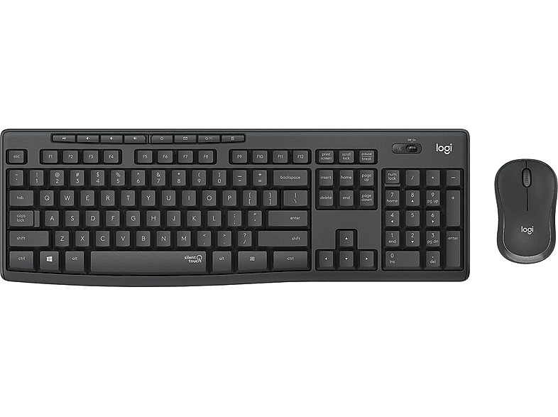 Set, LOGITECH 920-009808, Maus Multicolour Tastatur