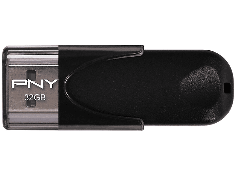 PNY FD32GATT4-EF USB-Flash-Laufwerk (Schwarz, 32 GB)