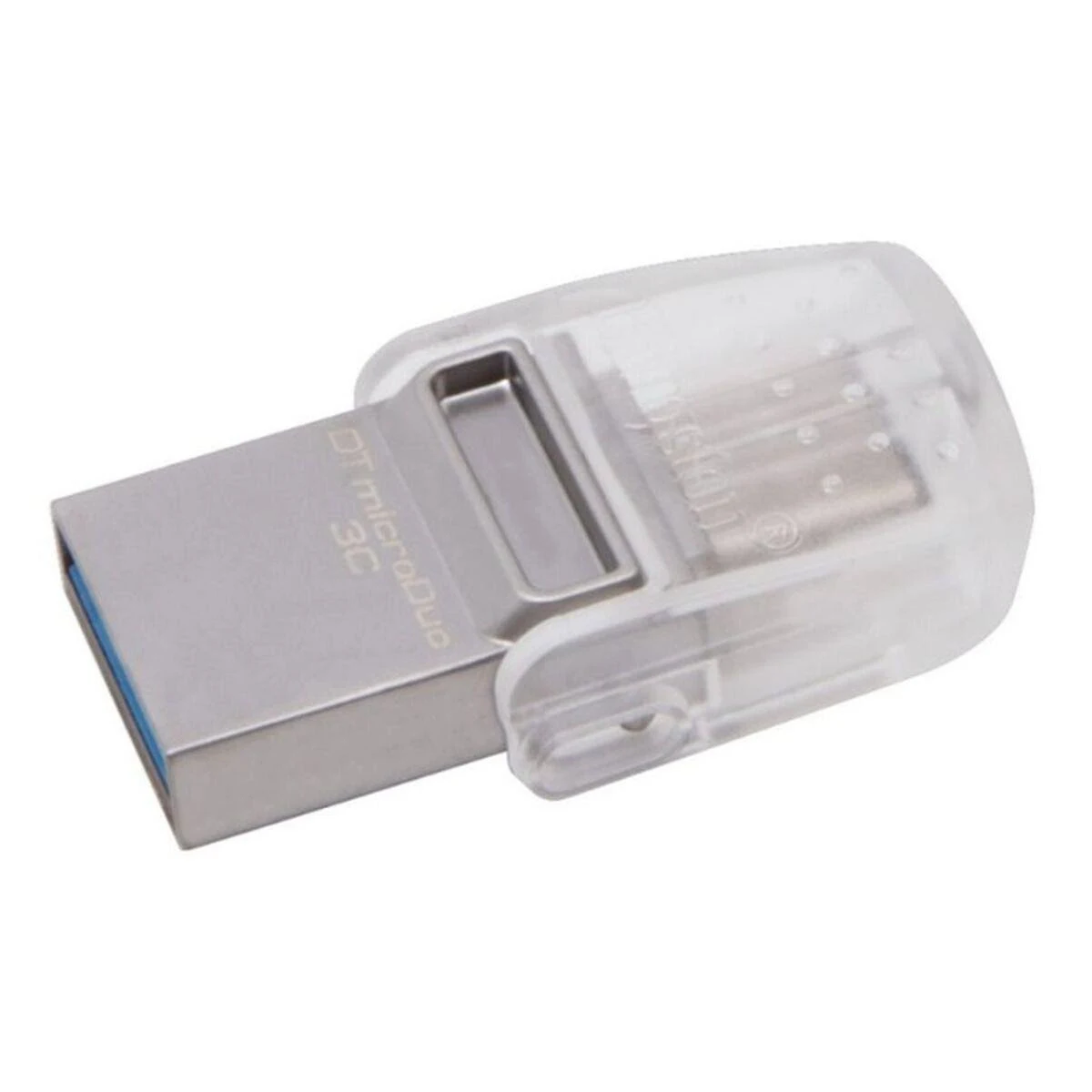 KINGSTON GB) DT USB-Flash-Laufwerk 64 3C (violett/transparent, MicroDuo