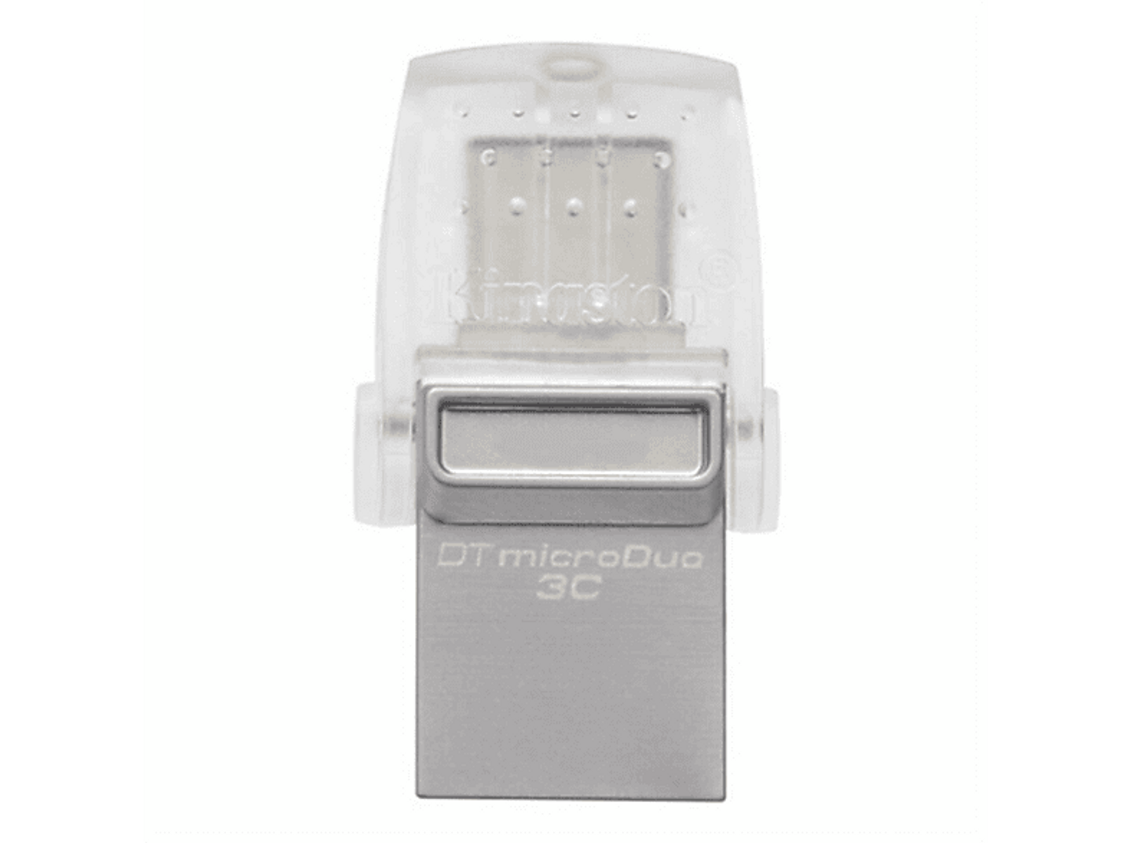 KINGSTON DT MicroDuo 3C USB-Flash-Laufwerk GB) 64 (violett/transparent