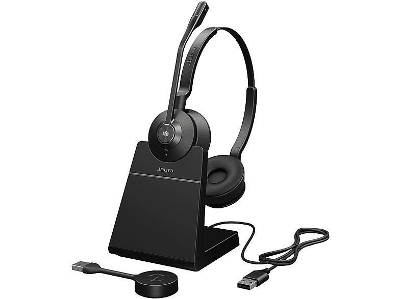 GN AUDIO Bluetooth Engage Kopfhörer On-ear Jabra 55, Schwarz