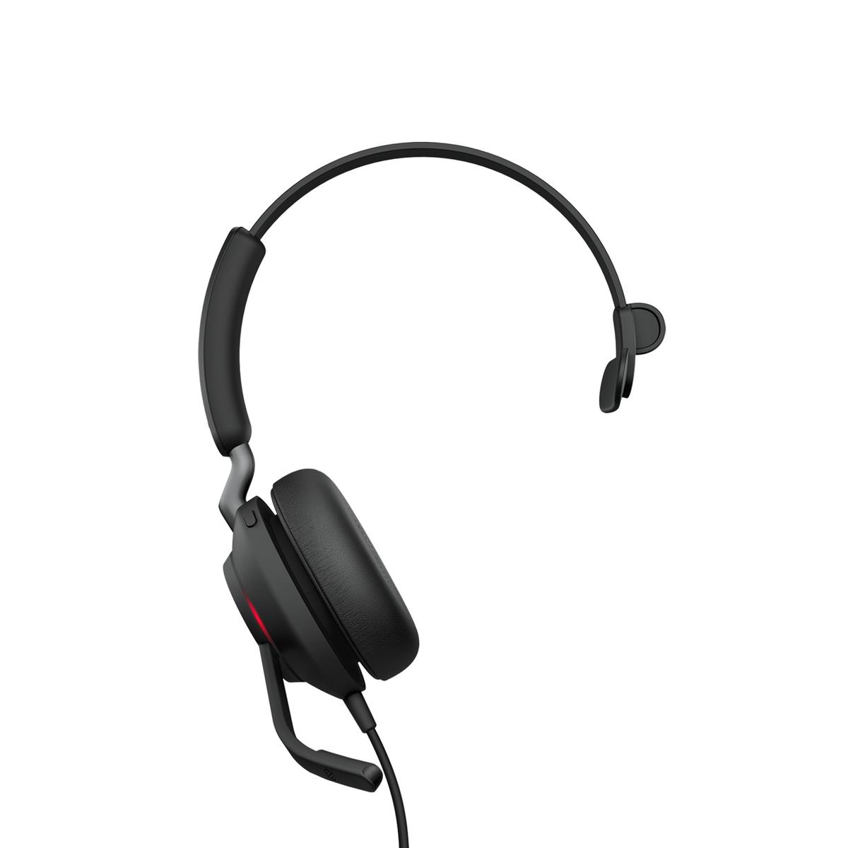 JABRA Evolve2 40 SE, On-ear Schwarz Bluetooth Kopfhörer
