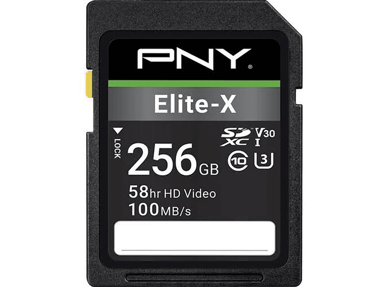 PNY P-SD256U3100EX-GE, Micro-SD, SDHC, SDXC, Micro-SDXC, Speicherkarte, SD MB/s GB, 100 256