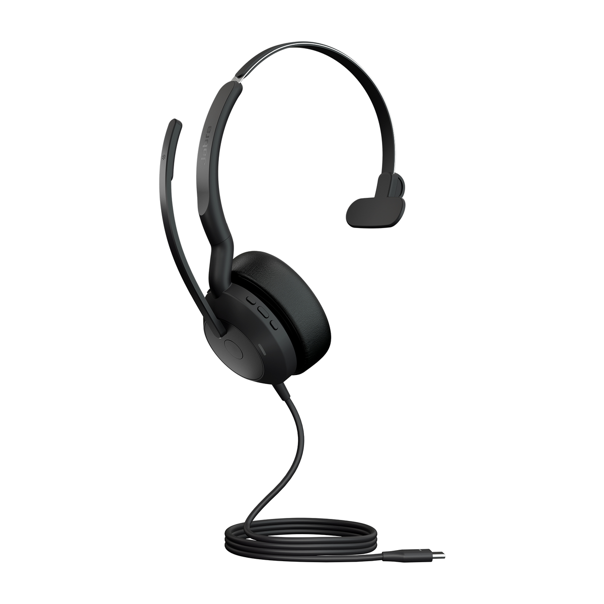 GN AUDIO 50 On-ear Evolve2 UC Mono, Bluetooth Schwarz Kopfhörer