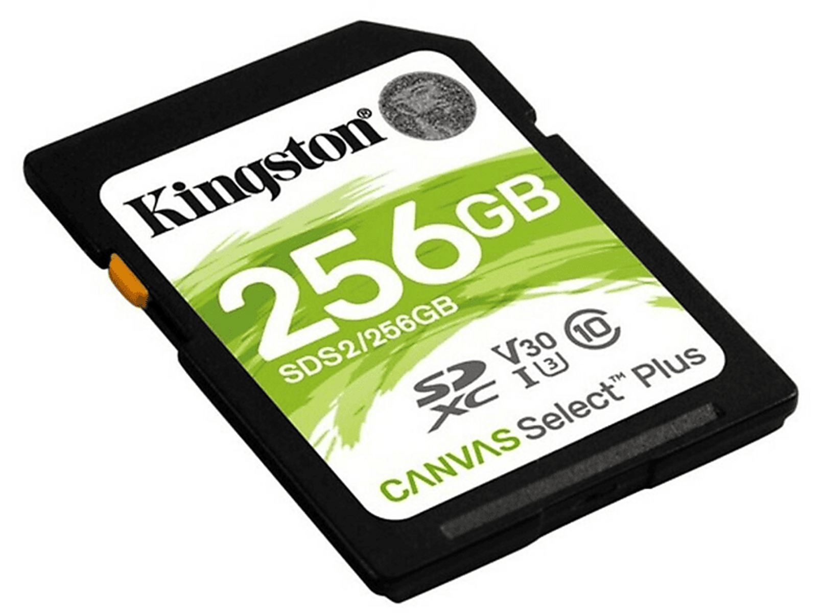 KINGSTON Canvas SDXC Plus, Select 256 Speicherkarte, GB