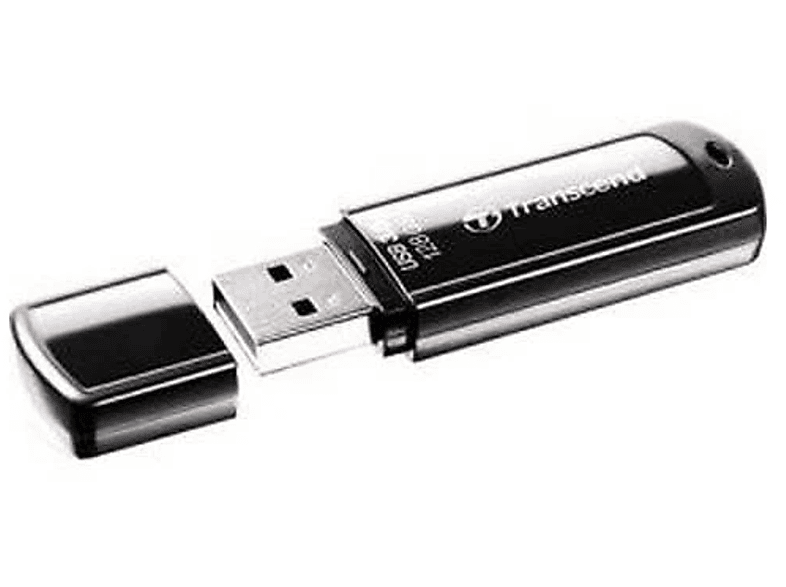 GB) JetFlash 128 USB-Flash-Laufwerk (Schwarz, 700 TRANSCEND