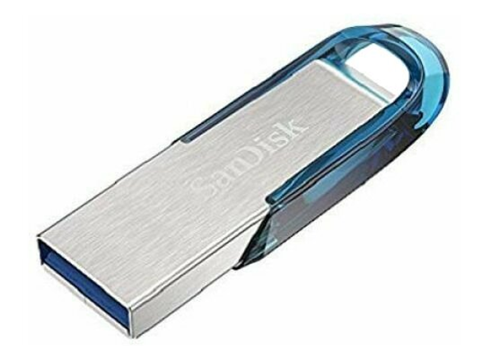 und USB-Flash-Laufwerk SANDISK SDCZ73-064G-G46B 64 Blau, GB) (Silber