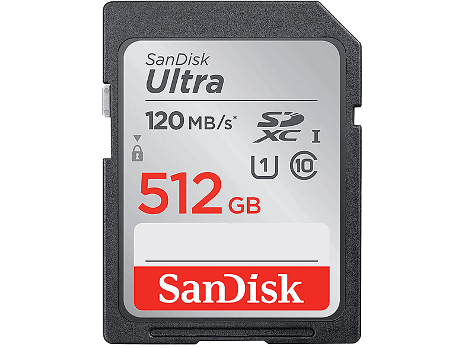 SANDISK Ultra, Speicherkarte, SD GB, 120 SDHC, SDXC, Micro-SD, 512 MB/s