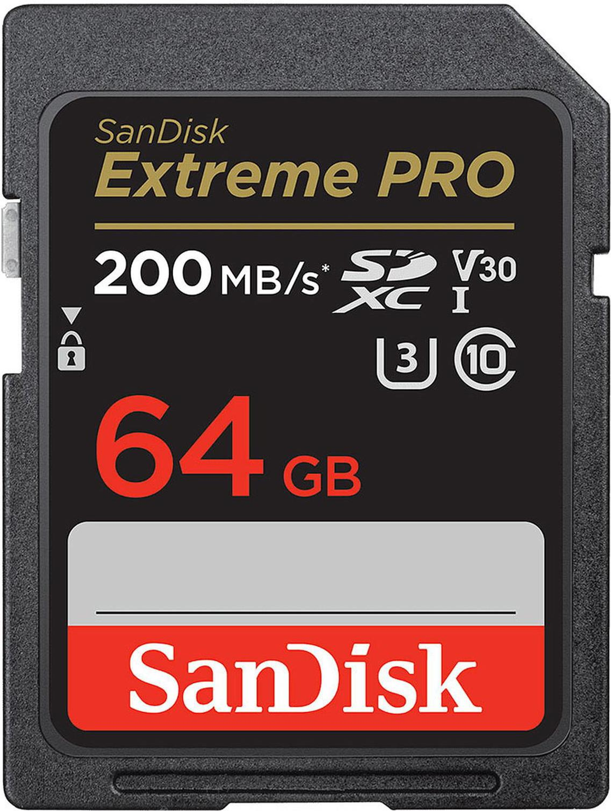 SANDISK 06625NRD, 64 Speicherkarte, SDXC MB/s 200 Micro-SD, GB
