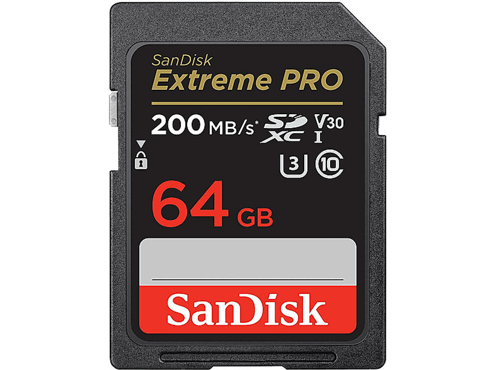 SANDISK 06625NRD, Micro-SD, SDXC Speicherkarte, 200 MB/s GB, 64