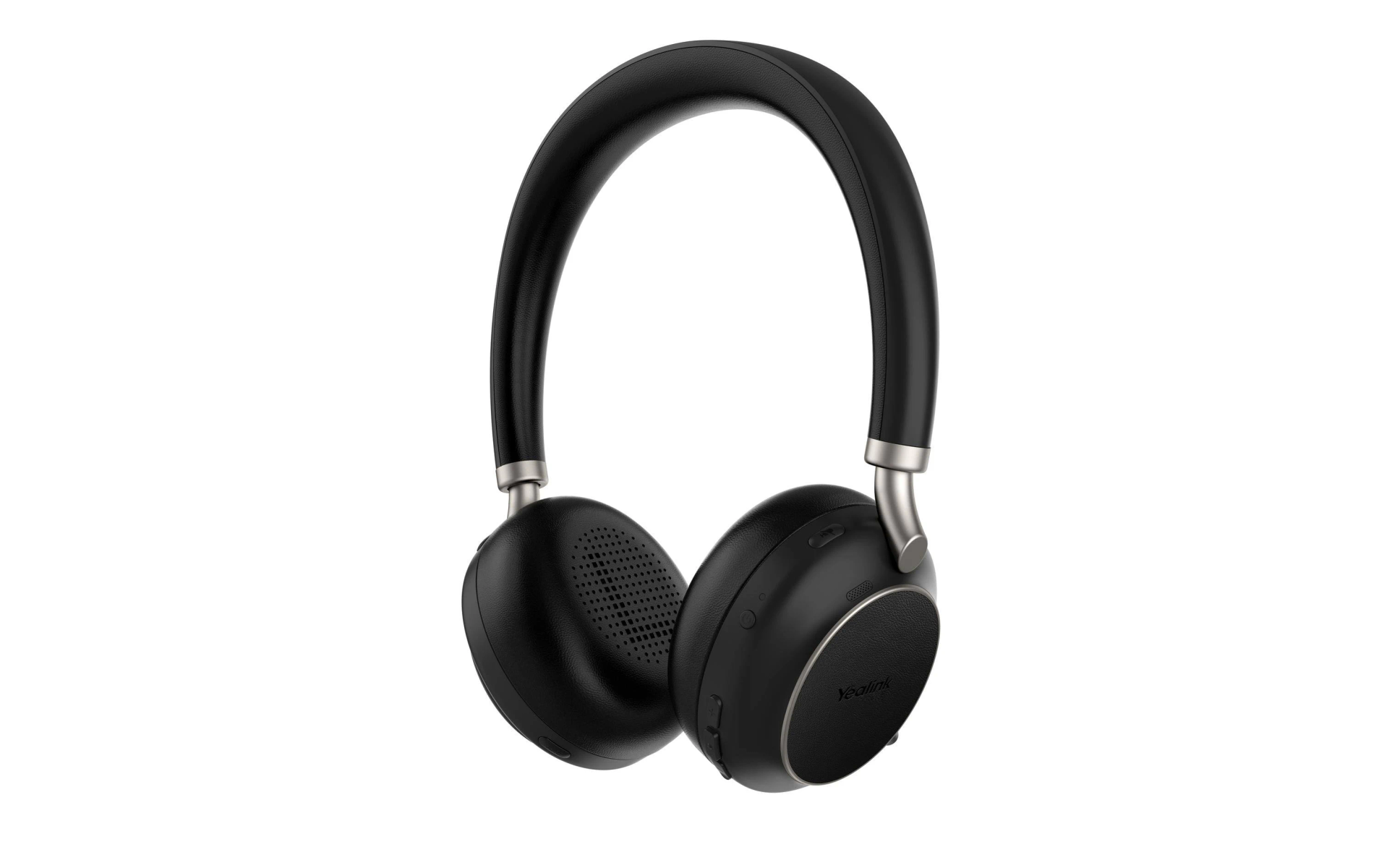 Schwarz Kopfhörer Bluetooth YEALINK Over-ear BH76,