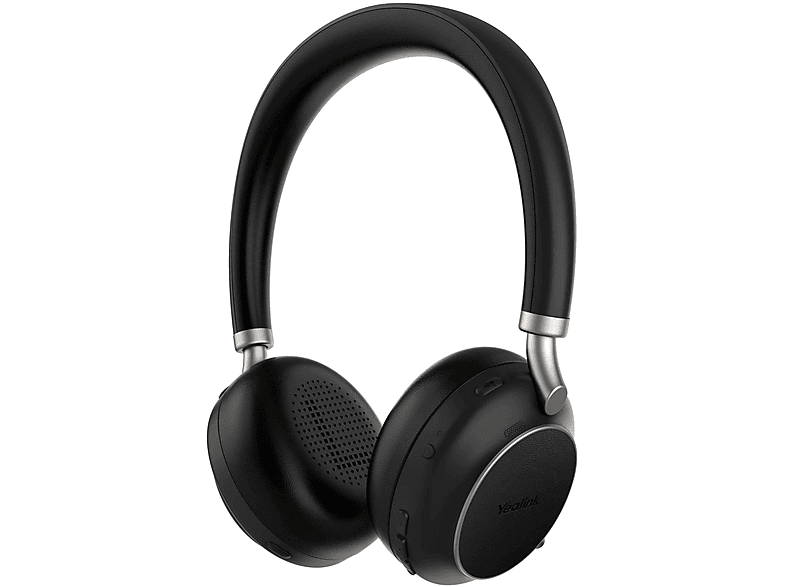 YEALINK BH76, Over-ear Bluetooth Kopfhörer Schwarz