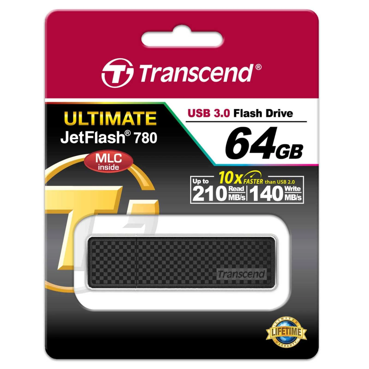 TRANSCEND (Schwarz, 32 GB) USB-Flash-Laufwerk TS32GJF780