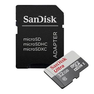 SANDISK SDSQUNR-032G-GN3MA, Micro-SDHC Speicherkarte, 32 GB, 100 MB/s