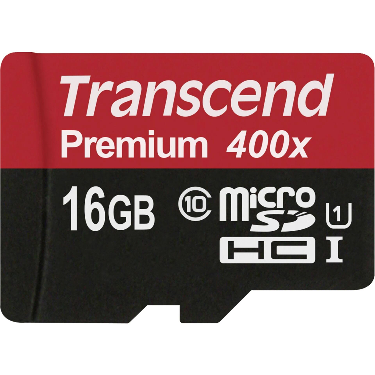 TRANSCEND TS16GUSDCU1, Micro-SD, Micro-SDHC, SDHC, SD 16 10 MB/s GB, Speicherkarte
