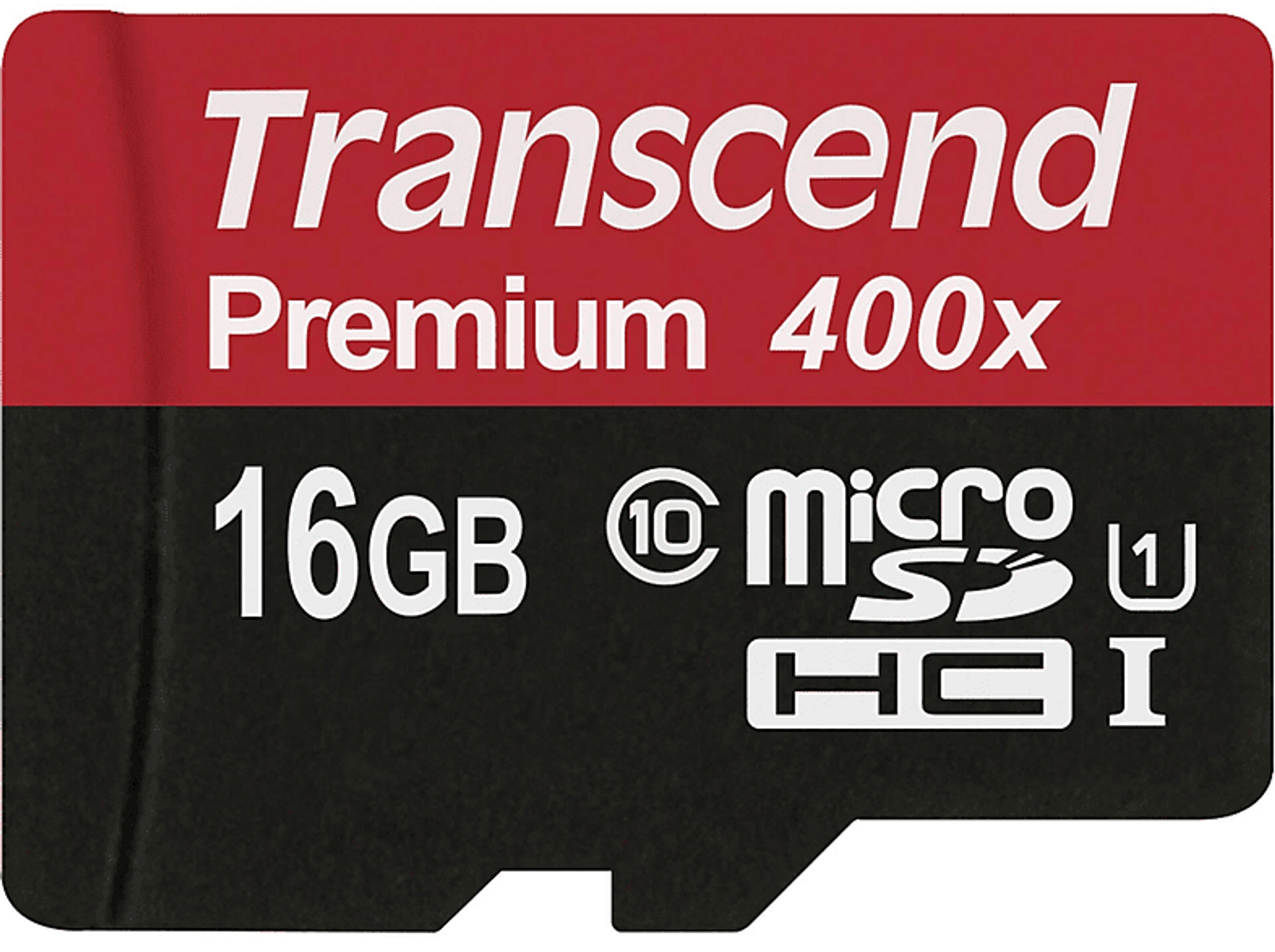 TRANSCEND TS16GUSDCU1, Micro-SD, Micro-SDHC, SDHC, SD 16 10 MB/s GB, Speicherkarte