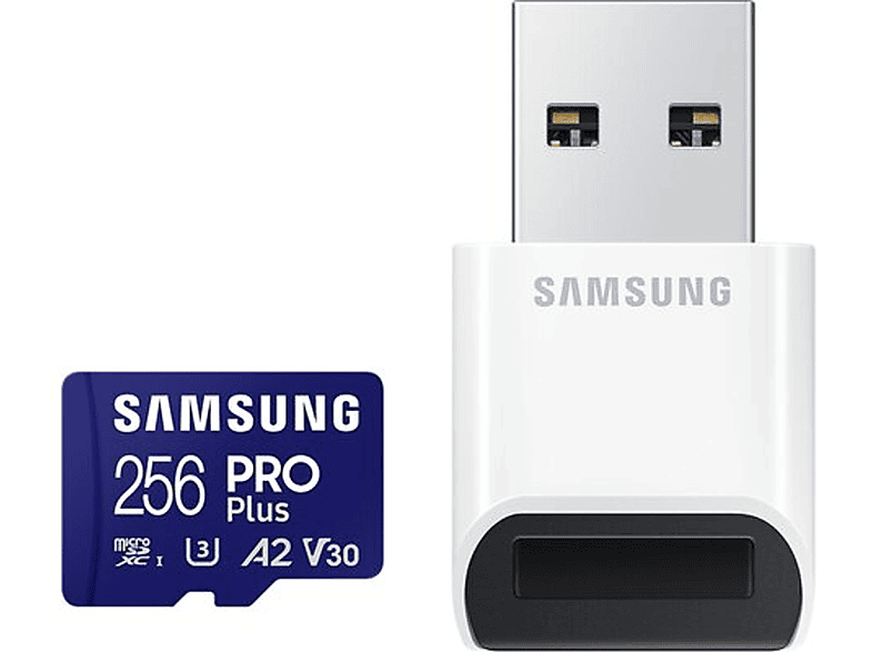 SAMSUNG MB-MD256SB/WW, Micro-SD, Micro-SDHC, SDXC, Speicherkarte, SD GB, Micro-SDXC, 256 130 MB/s