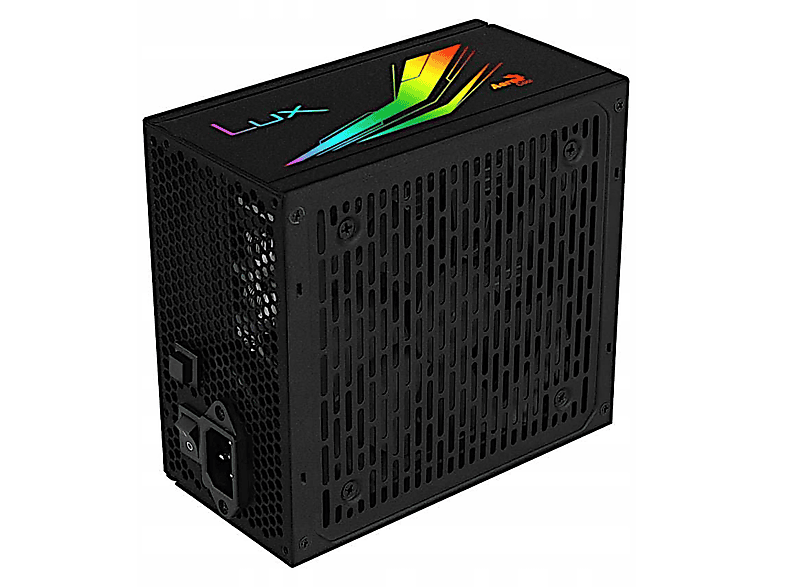 RGB PC 3600 AEROCOOL 80 LUX Watt 550W PLUS BRONZE ATX Netzteil