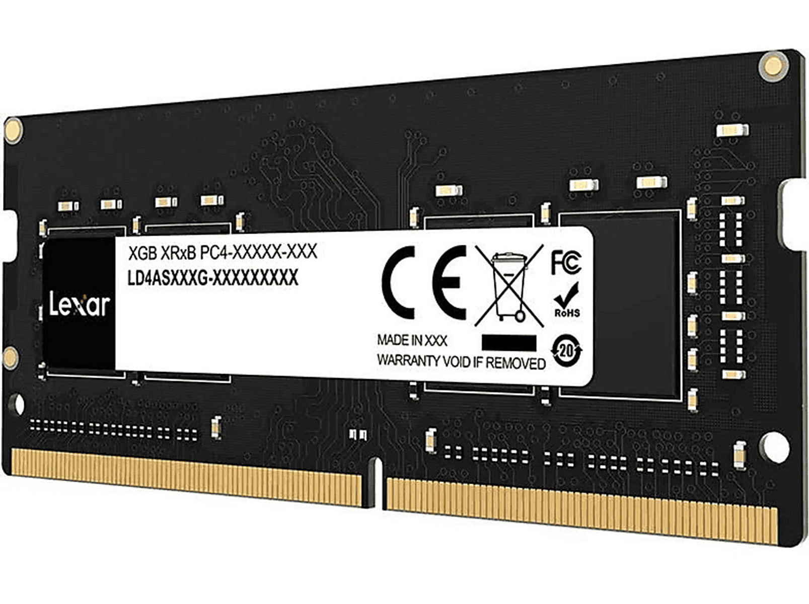 LEXAR GB 8 LD4AS008G-B3200GSST Arbeitsspeicher DDR4