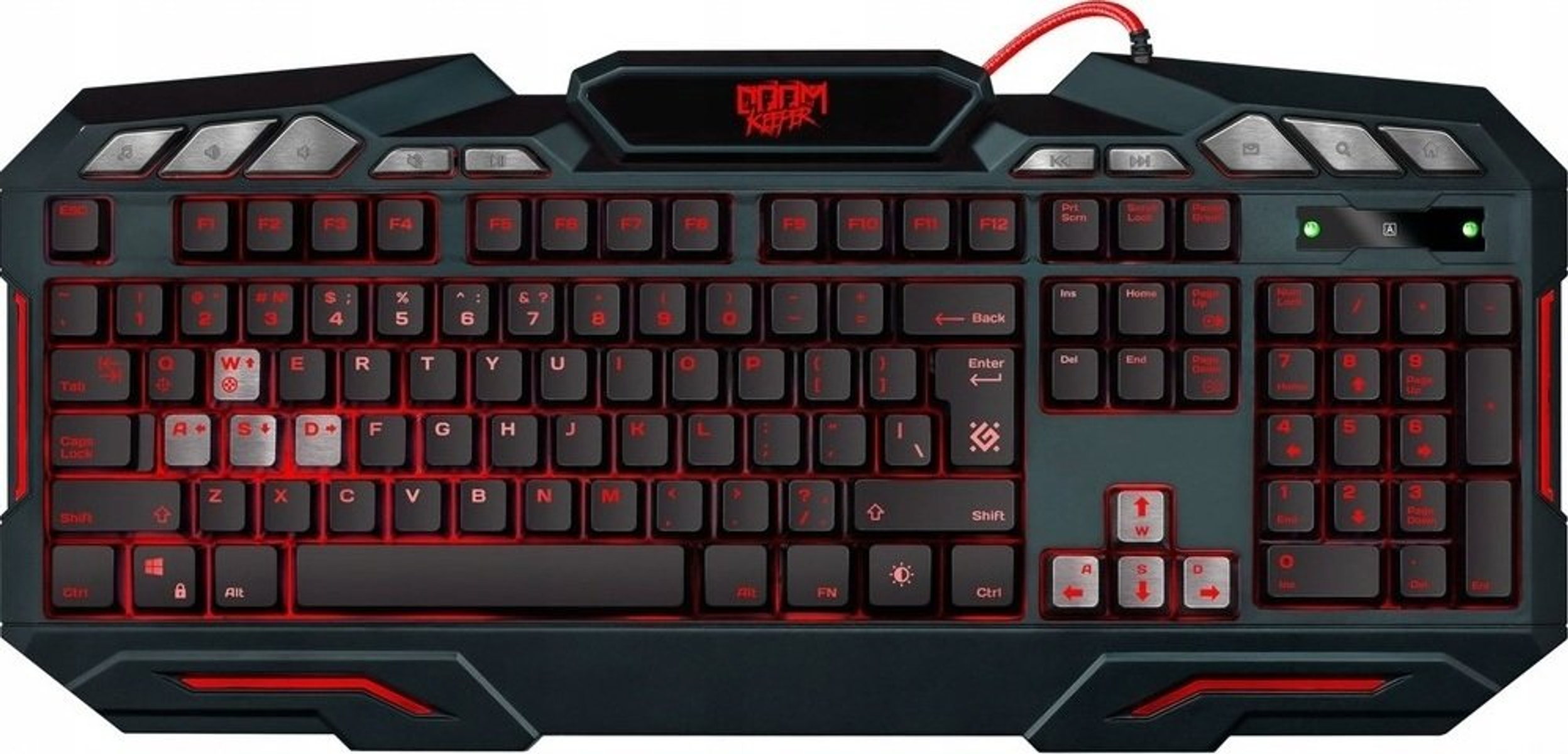 DEFENDER DEFEN-45104, Tastatur Gaming