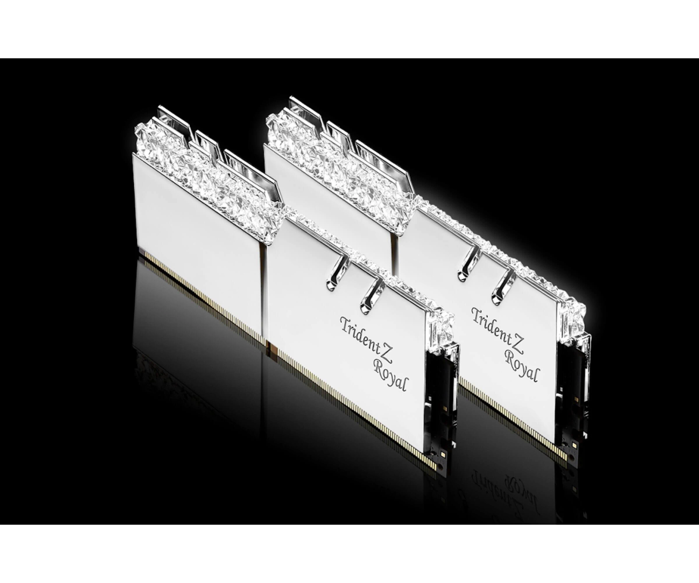 Arbeitsspeicher 2x8GB RGB 16 TridentZ GB 1,35V G.SKILL DDR4 Royal Silver