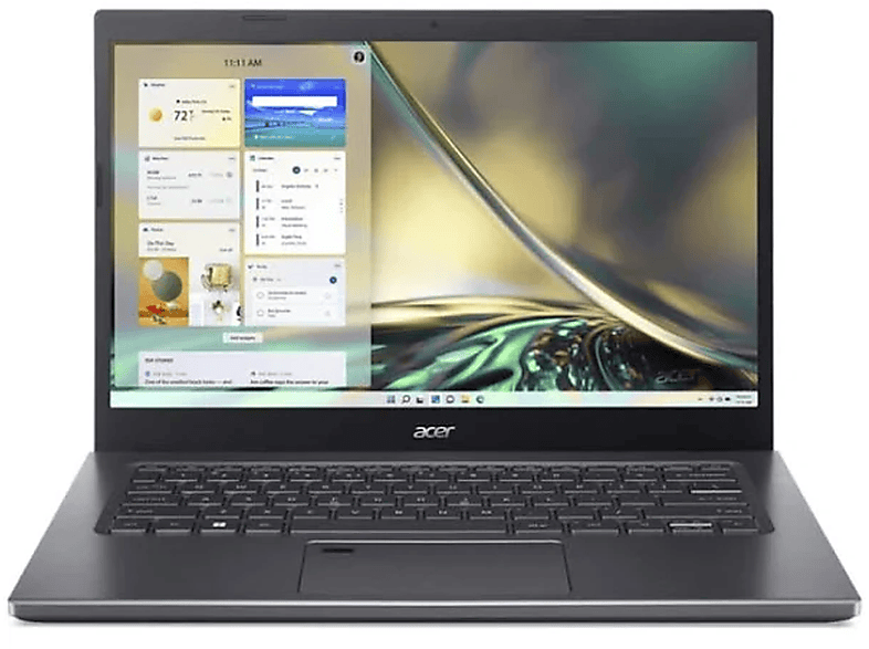 ACER Aspire 5, Notebook Core™ RAM, 14 mit Display, GB 512 SSD, GB Grau Prozessor, 16 Intel® Zoll i5