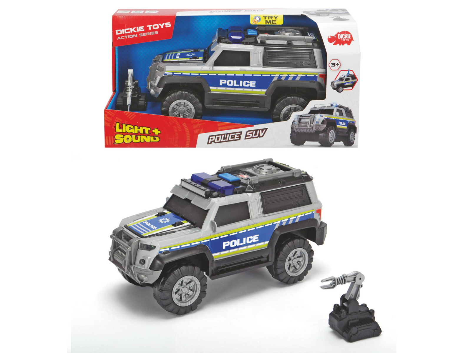 DICKIE TOYS 203306003 POLICE Spielzeugauto SUV Mehrfarbig