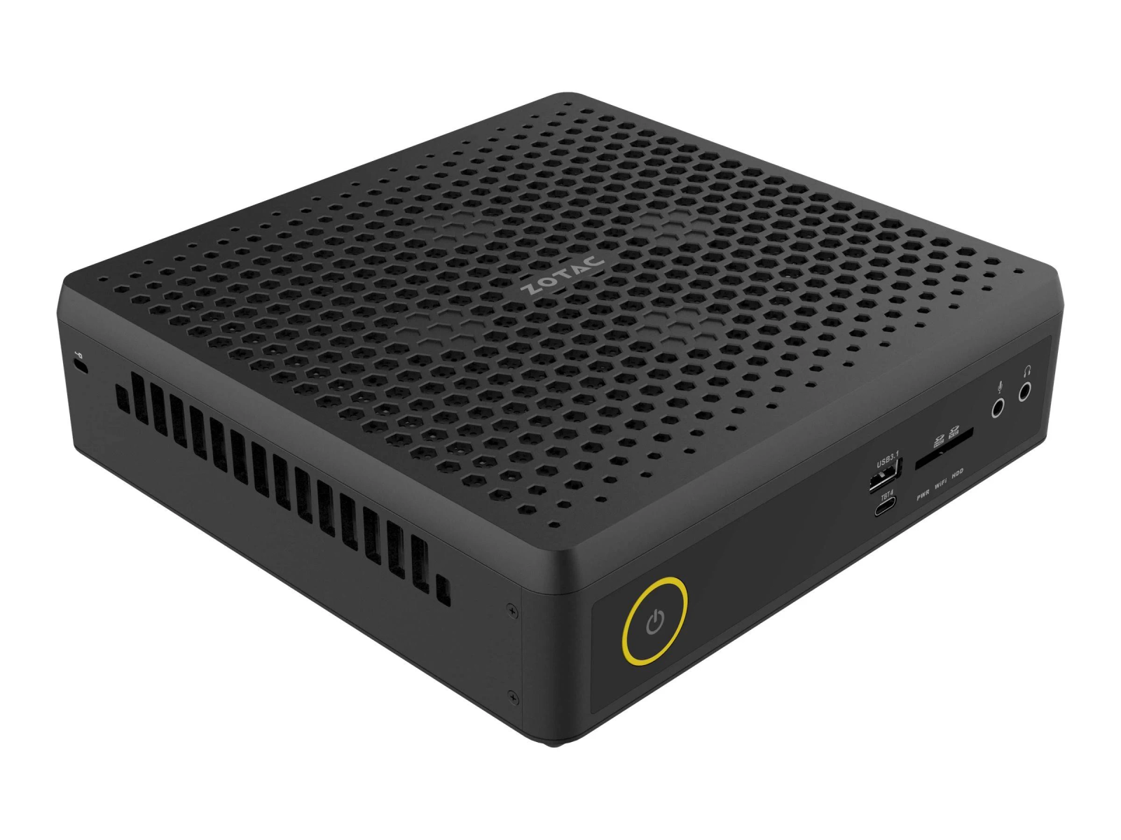 Prozessor, Intel® Graphics i7 PC Mini 0 ZOTAC ZBOX-EN173080C-BE, Core™ Ohne Betriebssystem, UHD 0 GB GB Intel® mit RAM, HDD,