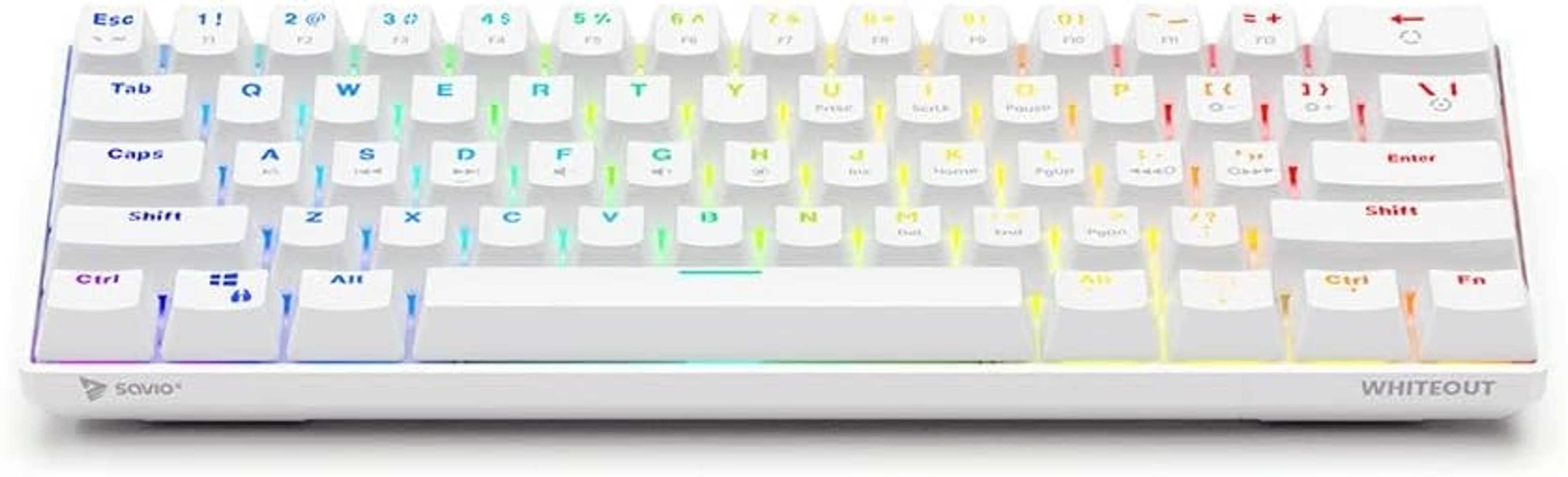 SAVIO WHITEOUT BROWN, Tastatur
