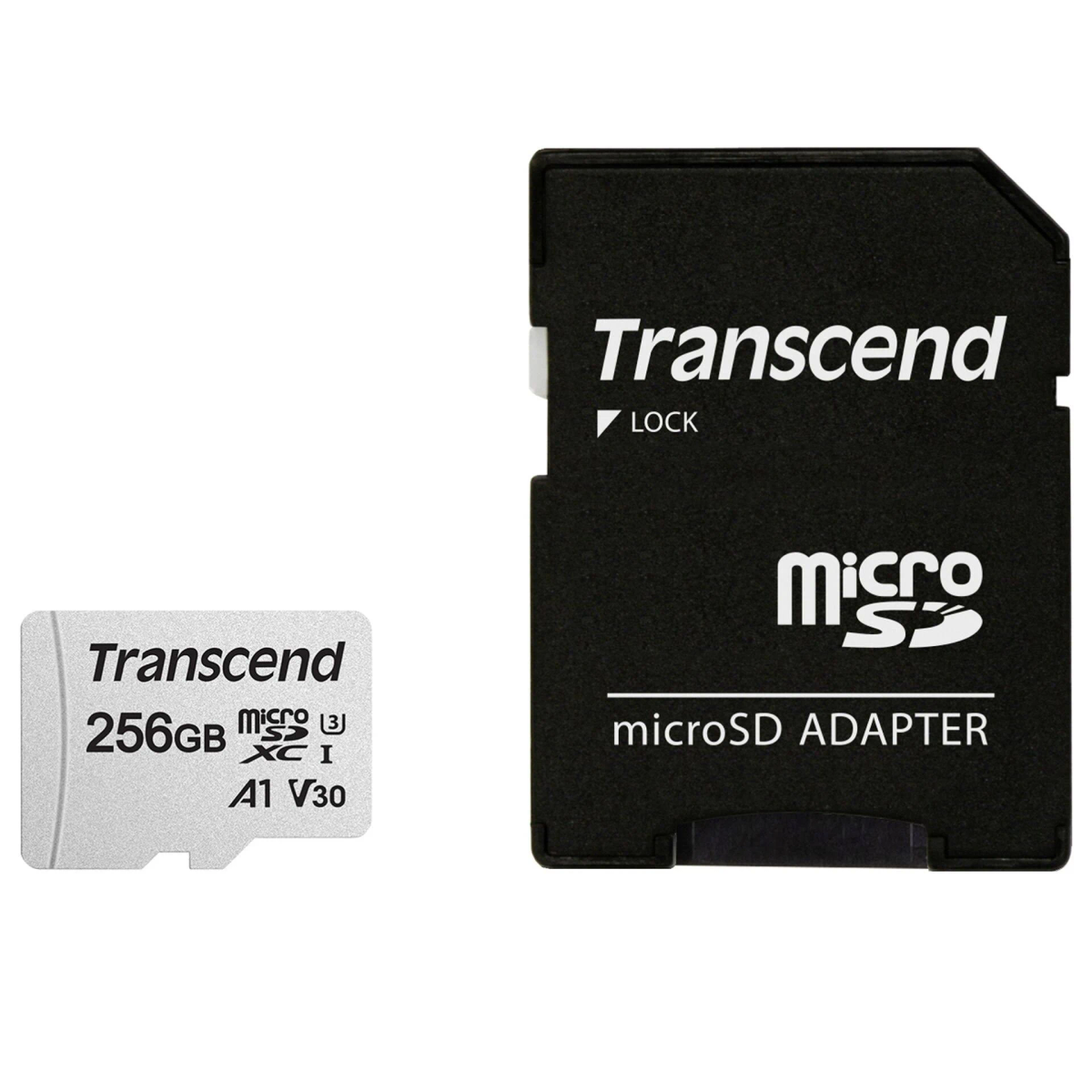 Speicherkarte, GB, 95 TRANSCEND Micro-SD, SD MB/s Micro-SDXC, SDHC, 785300147307, SDXC, 256 Micro-SDHC,