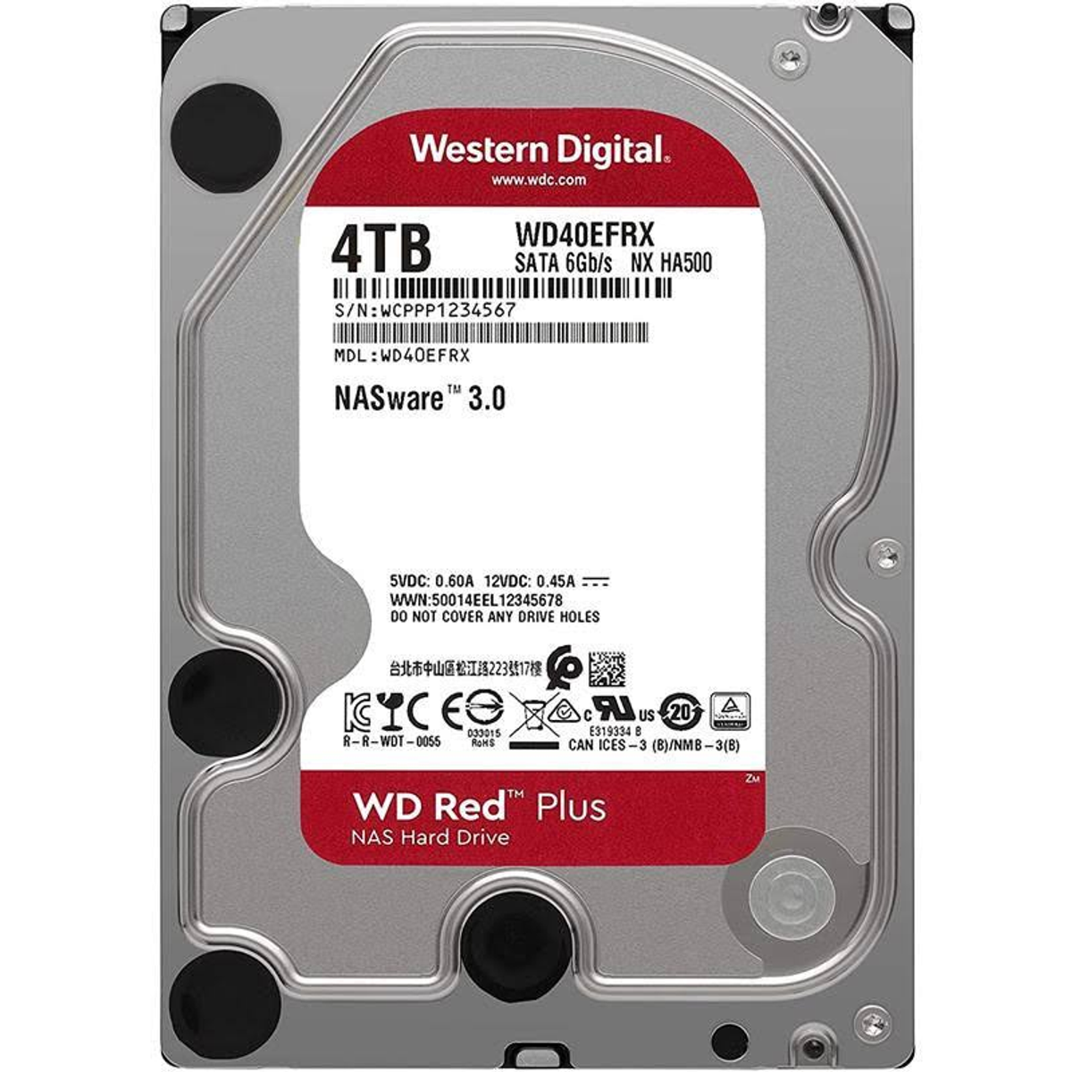 Disco duro interno 4 TB | WD WD40EFZX, Interno, 300 | MediaMarkt