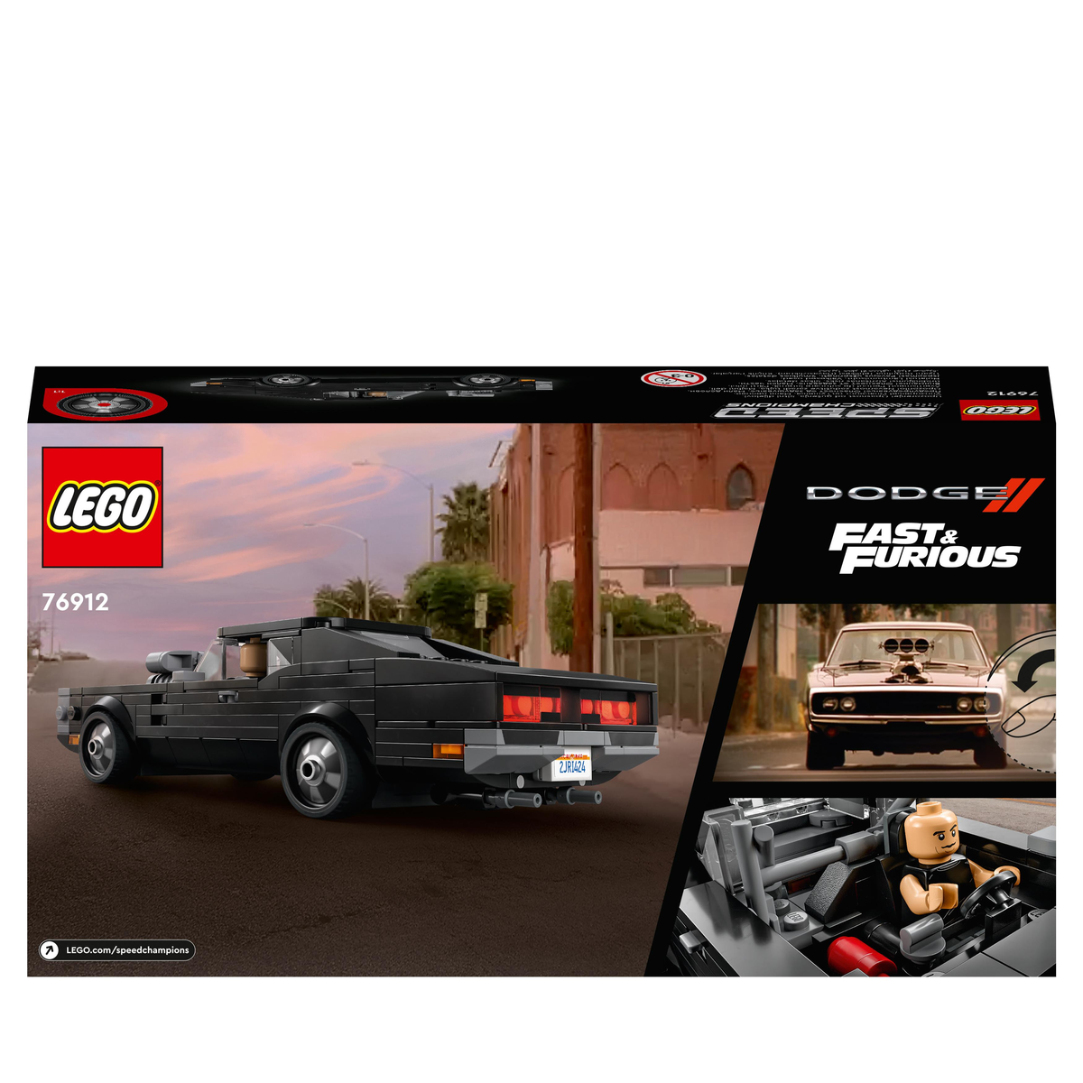 R/T CHARGER 76912 1970 DODGE Champions LEGO FAST Speed & LEGO FURIOUS