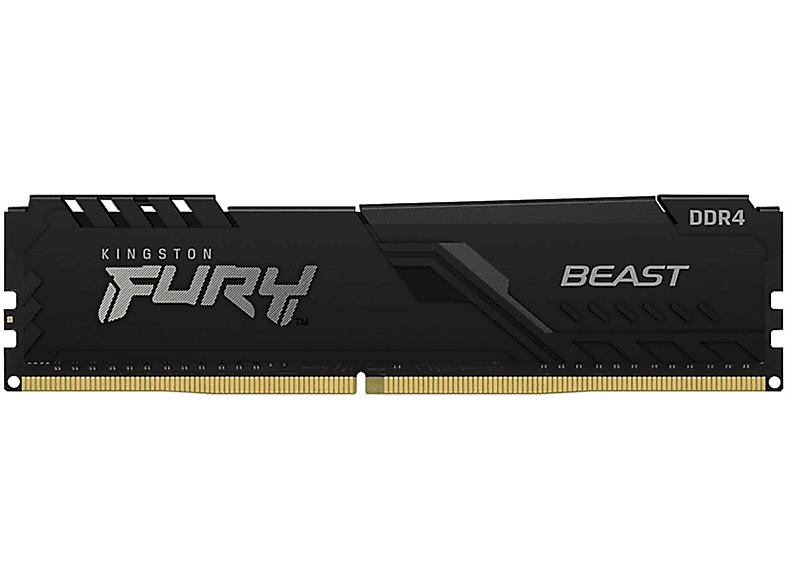 KINGSTON 8GB 3200MT/s DDR4 CL16 DIMM FURY Beast Black Werkgeheugen