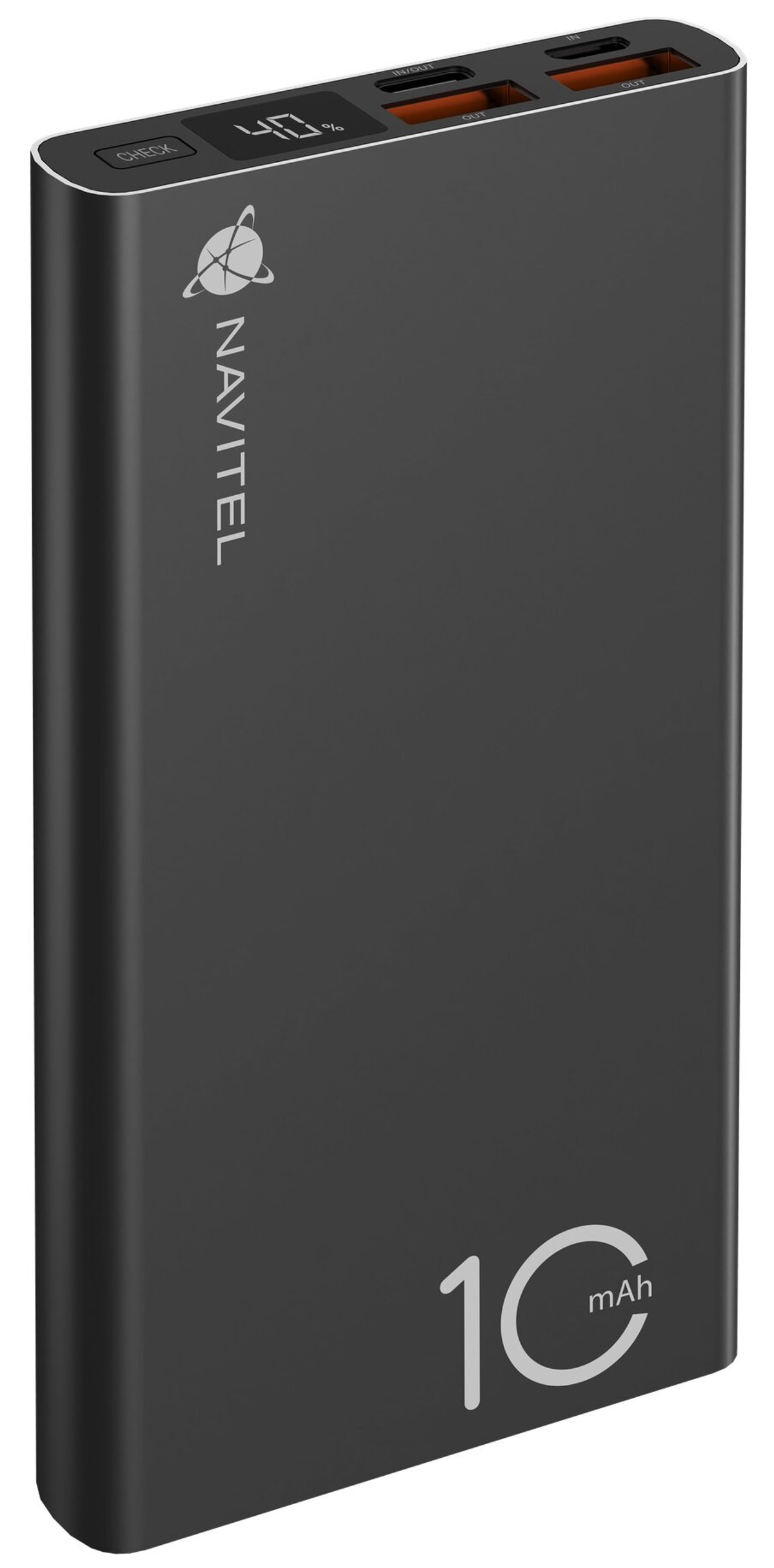 NAVITEL PWR10 AL Schwarz 10000mAh 10000 Powerbank