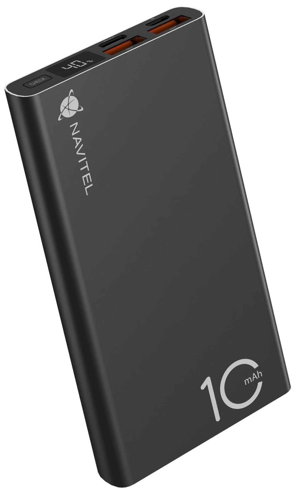 NAVITEL PWR10 AL Schwarz 10000mAh 10000 Powerbank