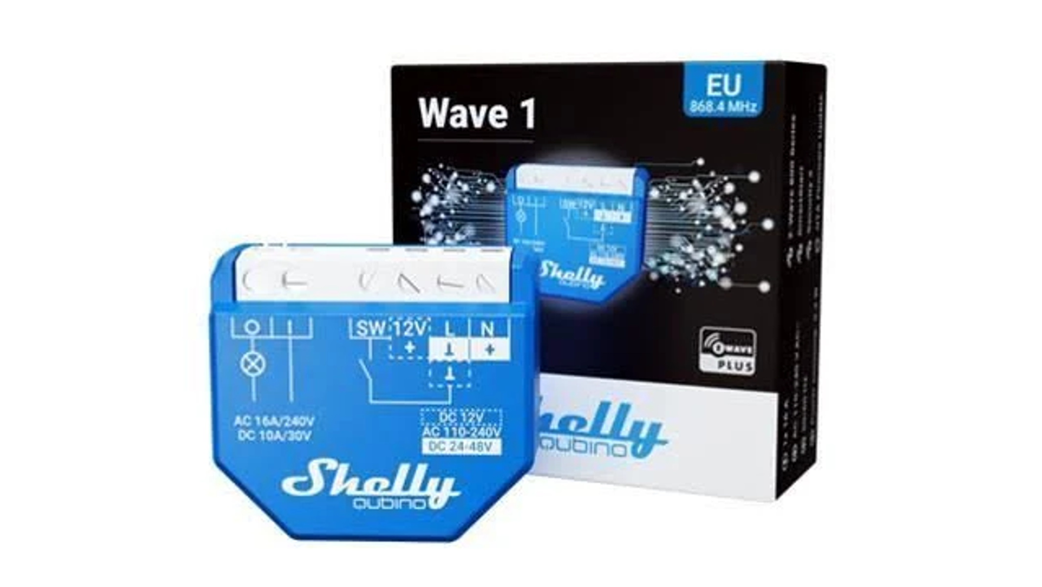 Shelly_W_1 Blau SHELLY Smart Home Hub