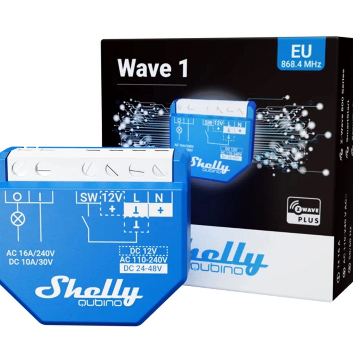 SHELLY Shelly_W_1 Smart Hub Home Blau