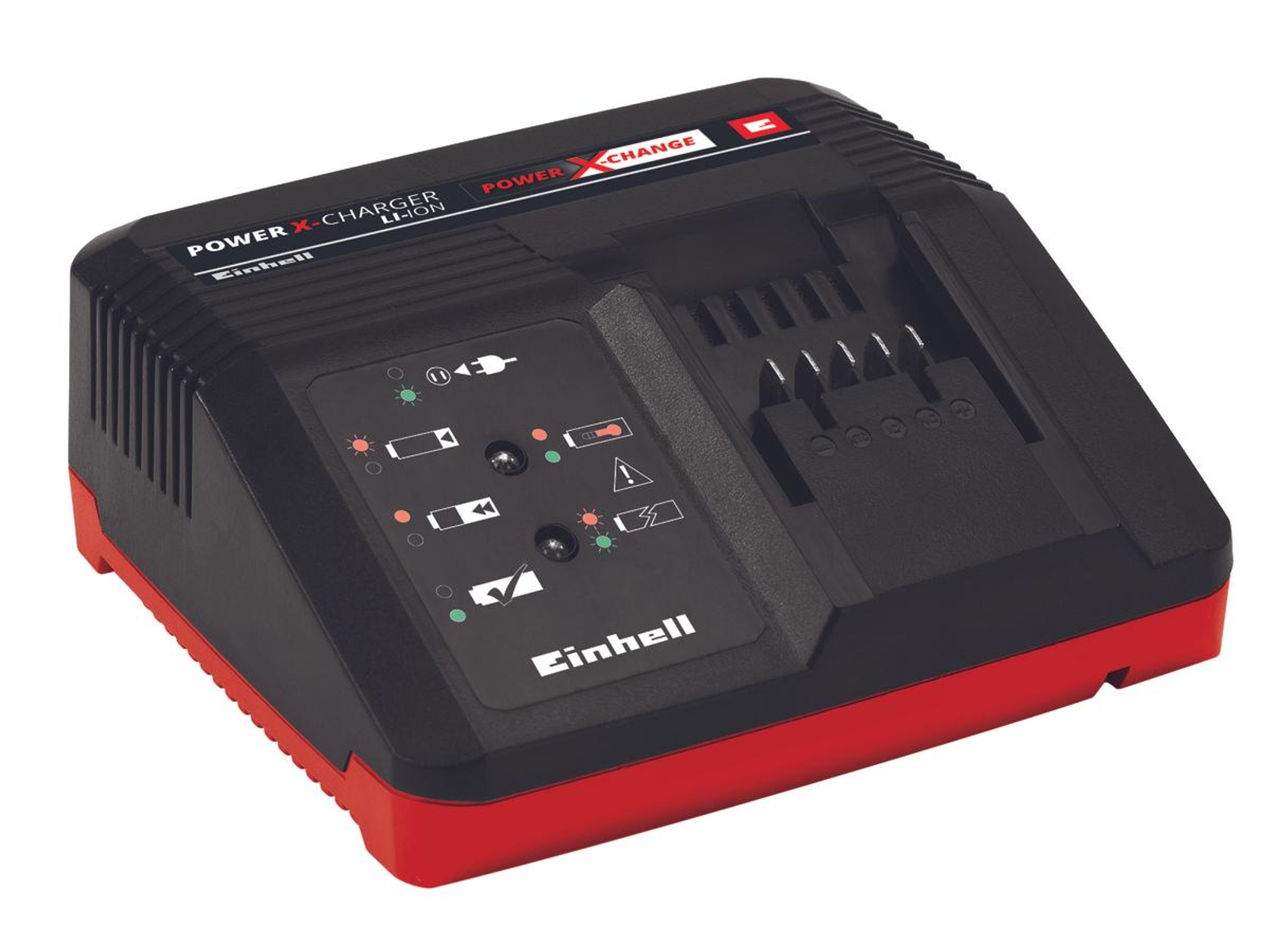 EINHELL Power X-Charger 3A 0 Volt, Schwarz Mehrmarken, PXC-Ladegerät