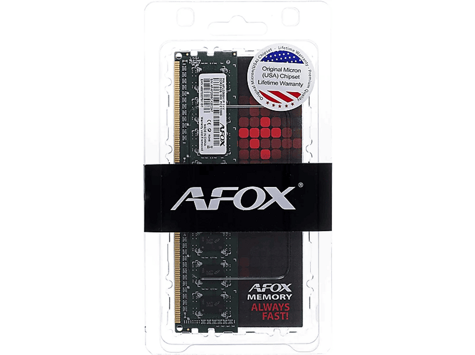8 DDR3 FOX Arbeitsspeicher AFLD38BK1L A GB &