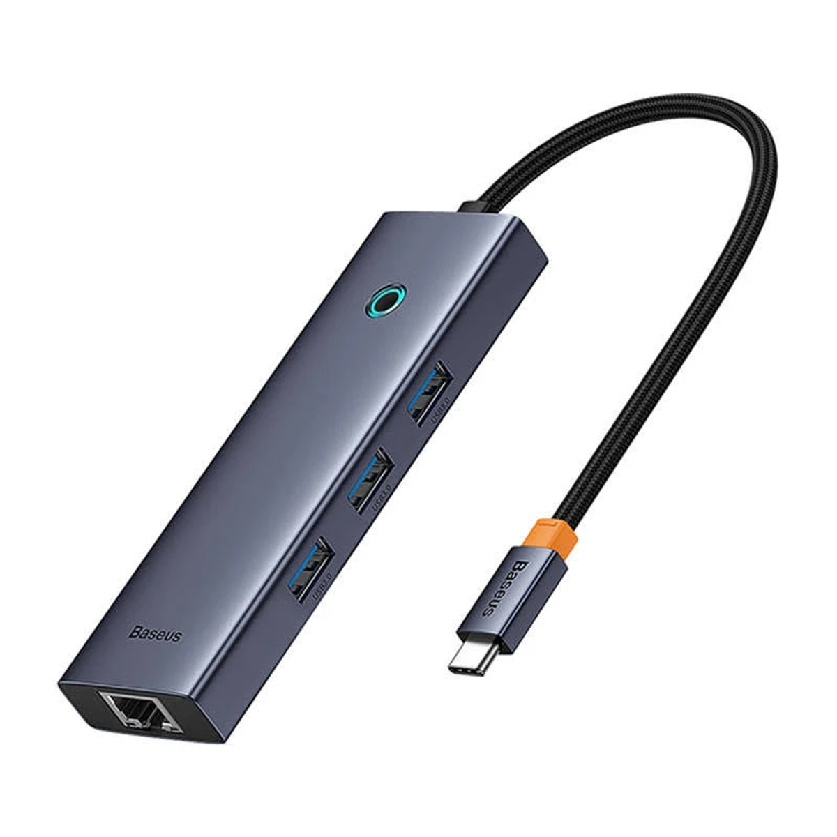 BASEUS USB-C Hub, B00052807813-00, Grau