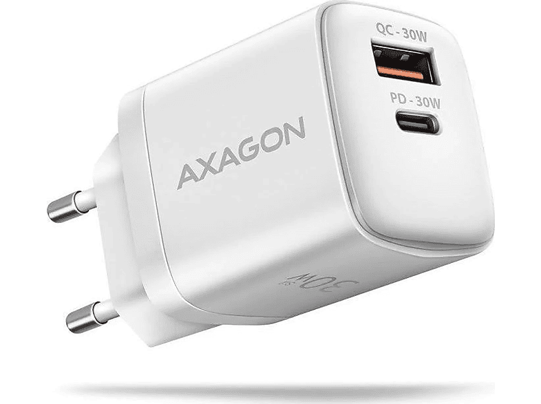 AXAGON 24531590 USB Ladegerät Mehrmarken, Weiß | Ladegeräte