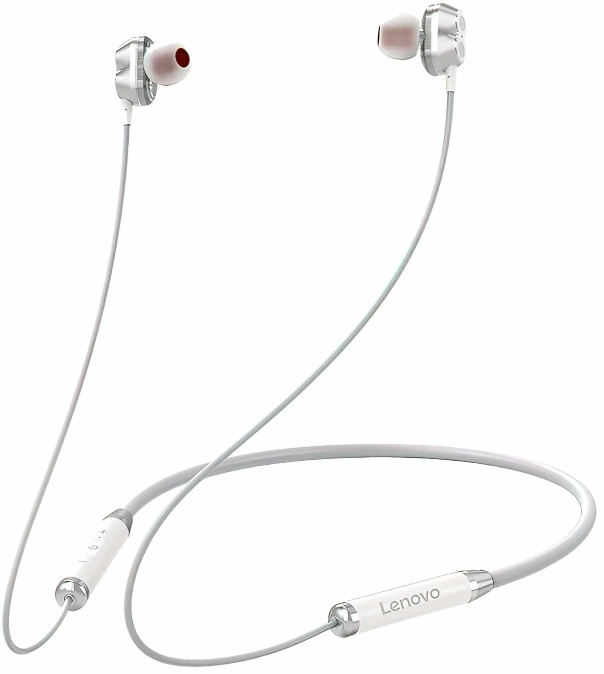 LENOVO In-ear Weiß HE08, Kopfhörer Bluetooth