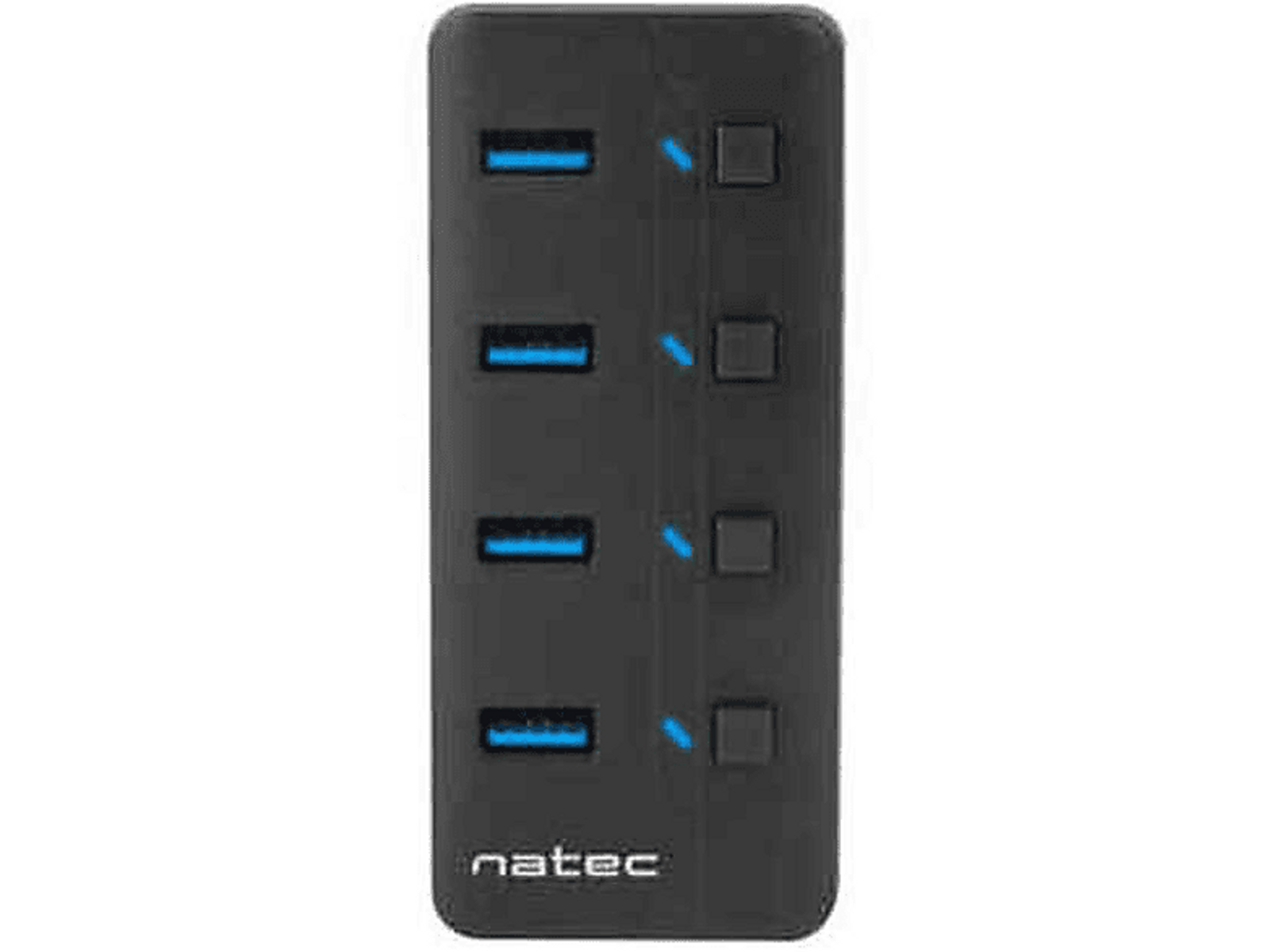 NATEC MANTIS, Hub Schwarz USB,
