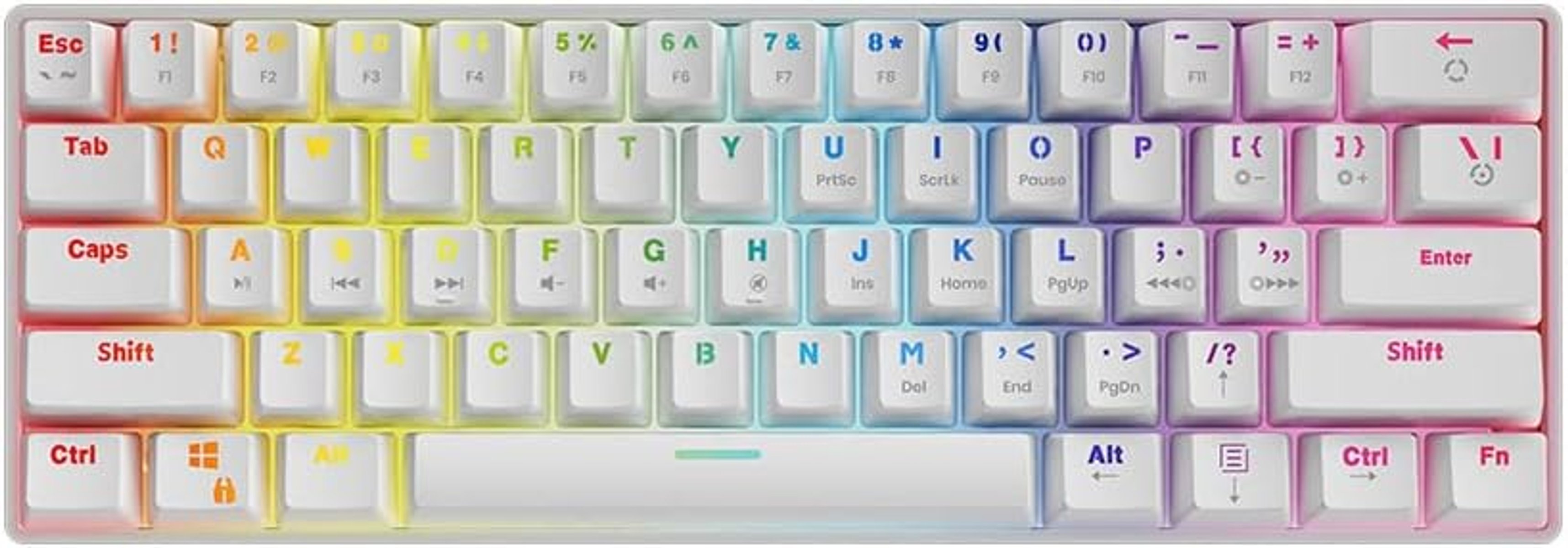 Tastatur Gaming SAVIO Whiteout,