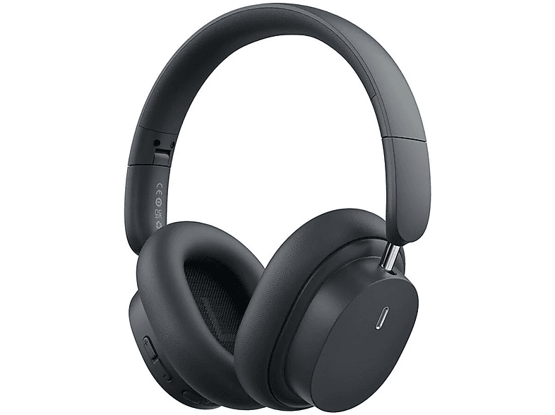 BASEUS 6932172626037, Kopfhörer Bluetooth On-ear Grau