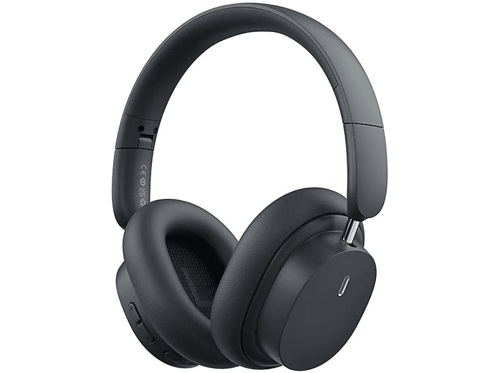 BASEUS 6932172626037, On-ear Bluetooth Grau Kopfhörer
