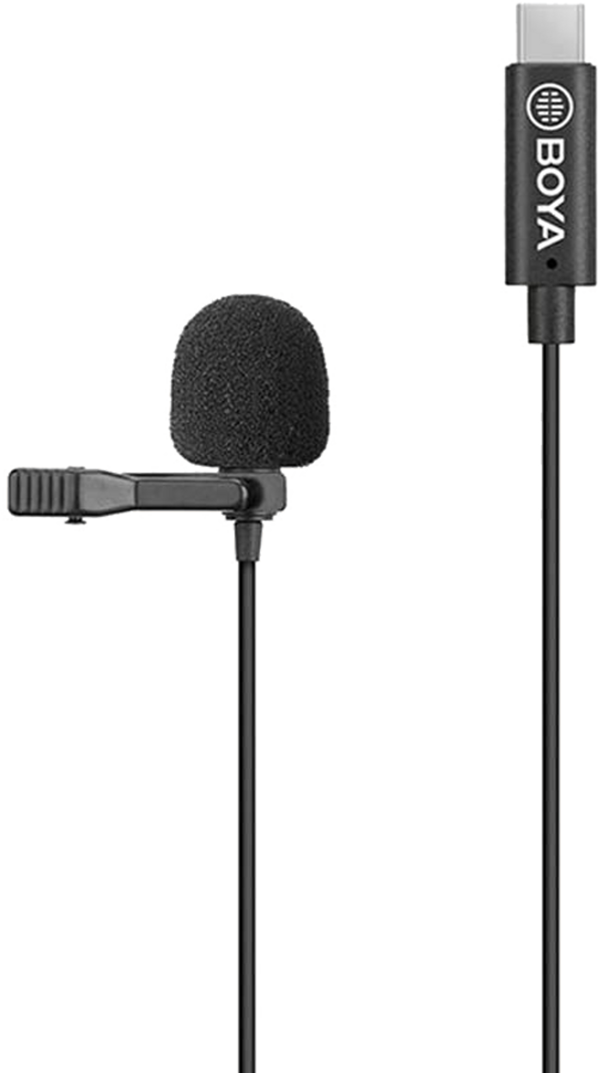 schwarz Mikrofon BOYA CLATRONIC Ansteckmikrofon BY-M3