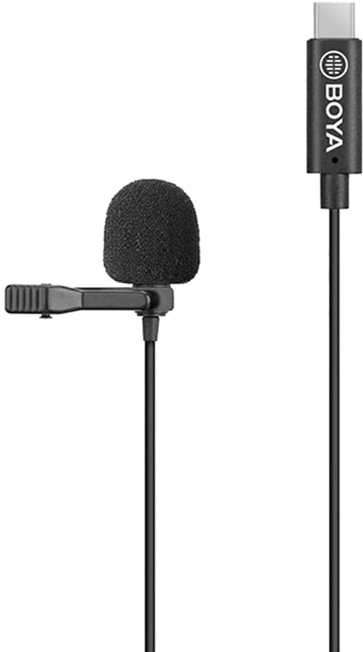 schwarz Mikrofon BOYA CLATRONIC Ansteckmikrofon BY-M3
