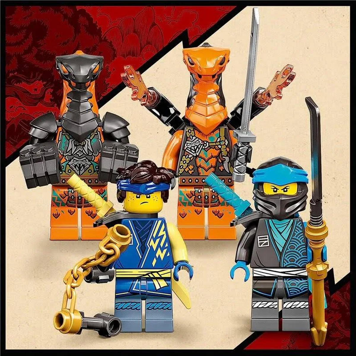 Bausatz LEGO Mehrfarbig Ninjago